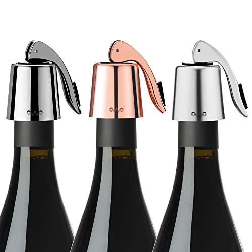 Triple color Wine Stopper Set - Keep Wine Fresh