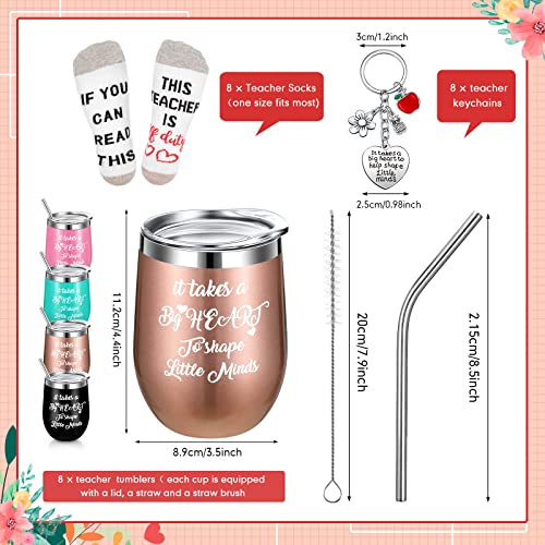 Bulk Teacher Appreciation Wine Tumbler Gift Set