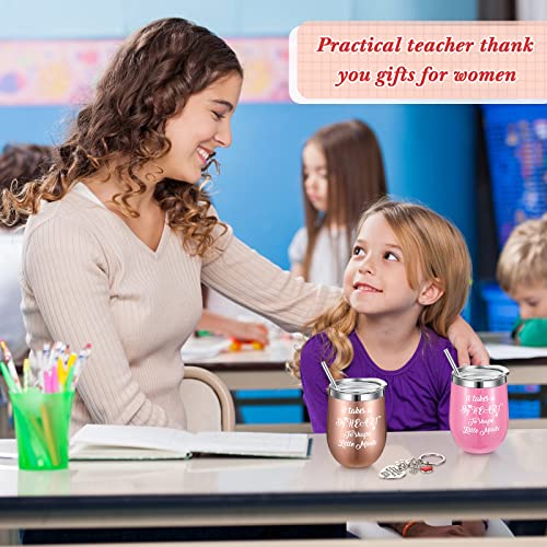 Bulk Teacher Appreciation Wine Tumbler Gift Set
