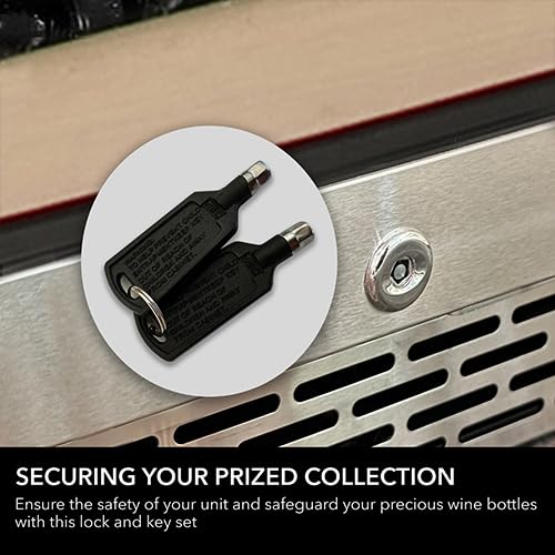 Whynter Stainless Steel Wine Refrigerator with Display Rack