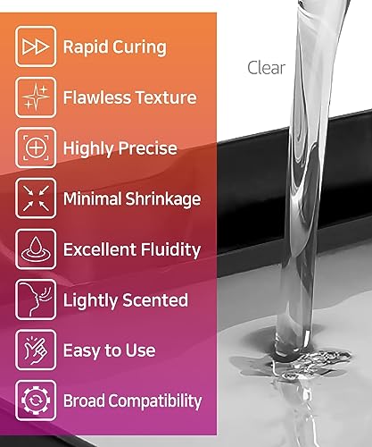 Superflex 3D Printer Soft Resin (500g, Clear)