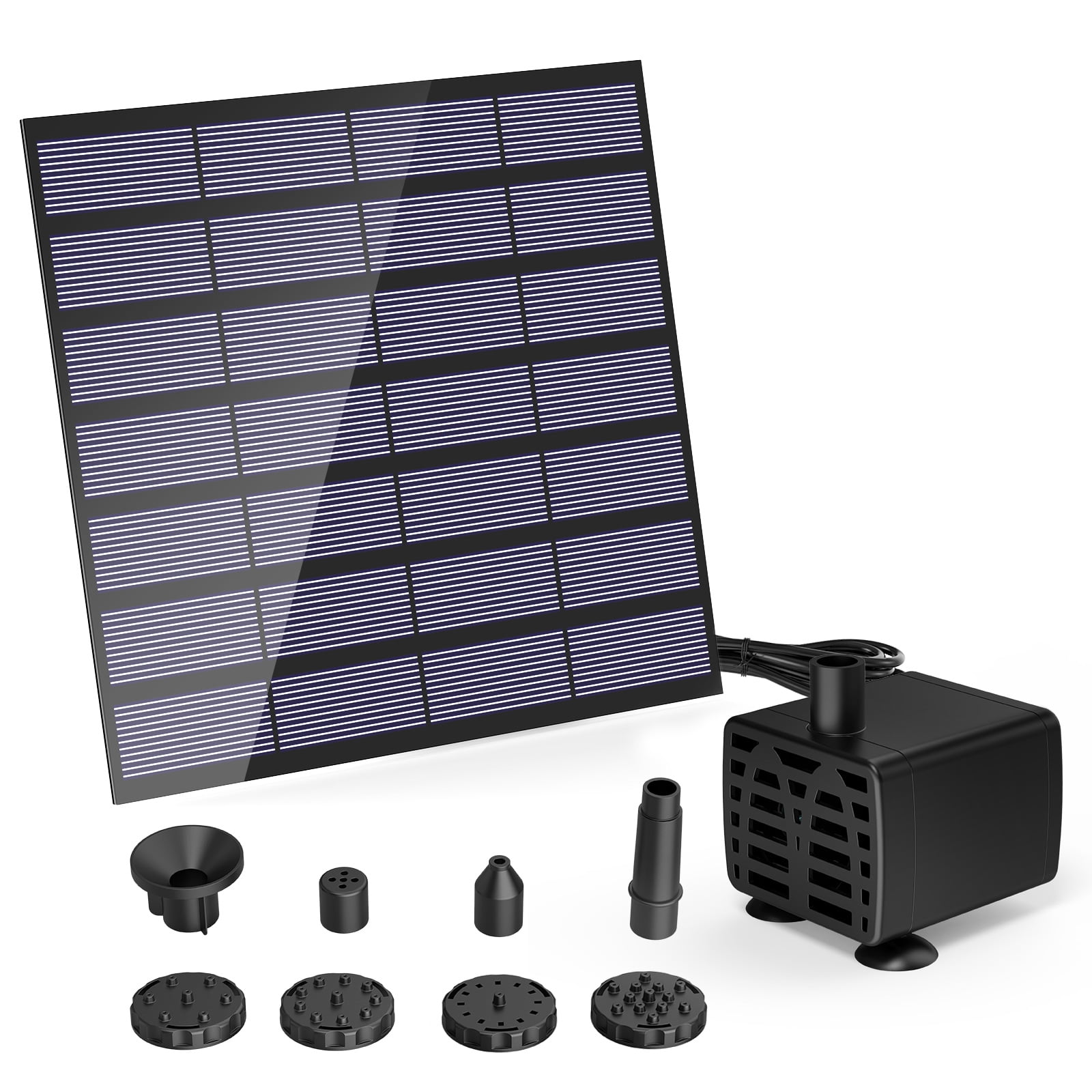 AISITIN Solar Bird Bath Fountain for Outdoor Garden