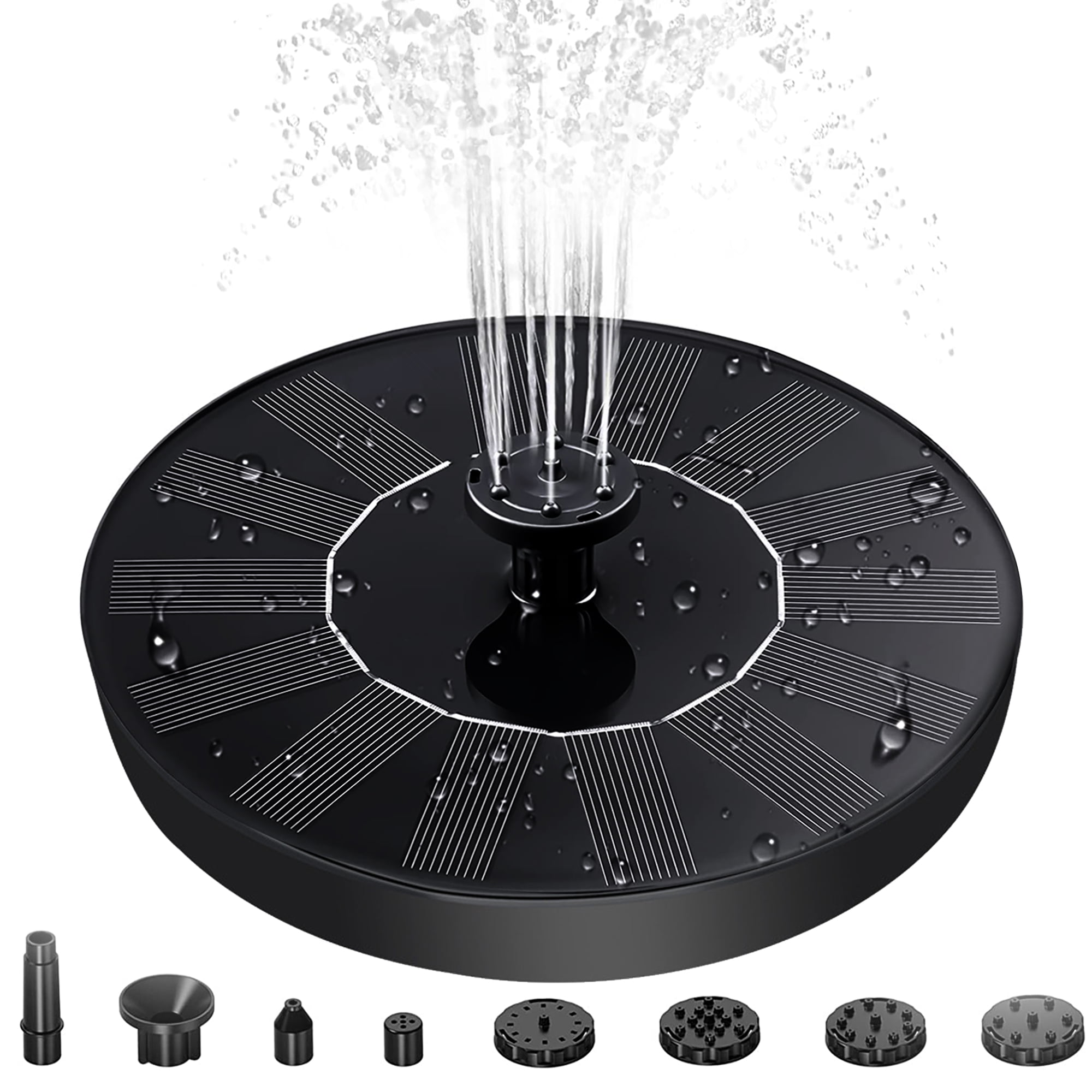 Solar Fountain Pump for Bird Bath and Garden