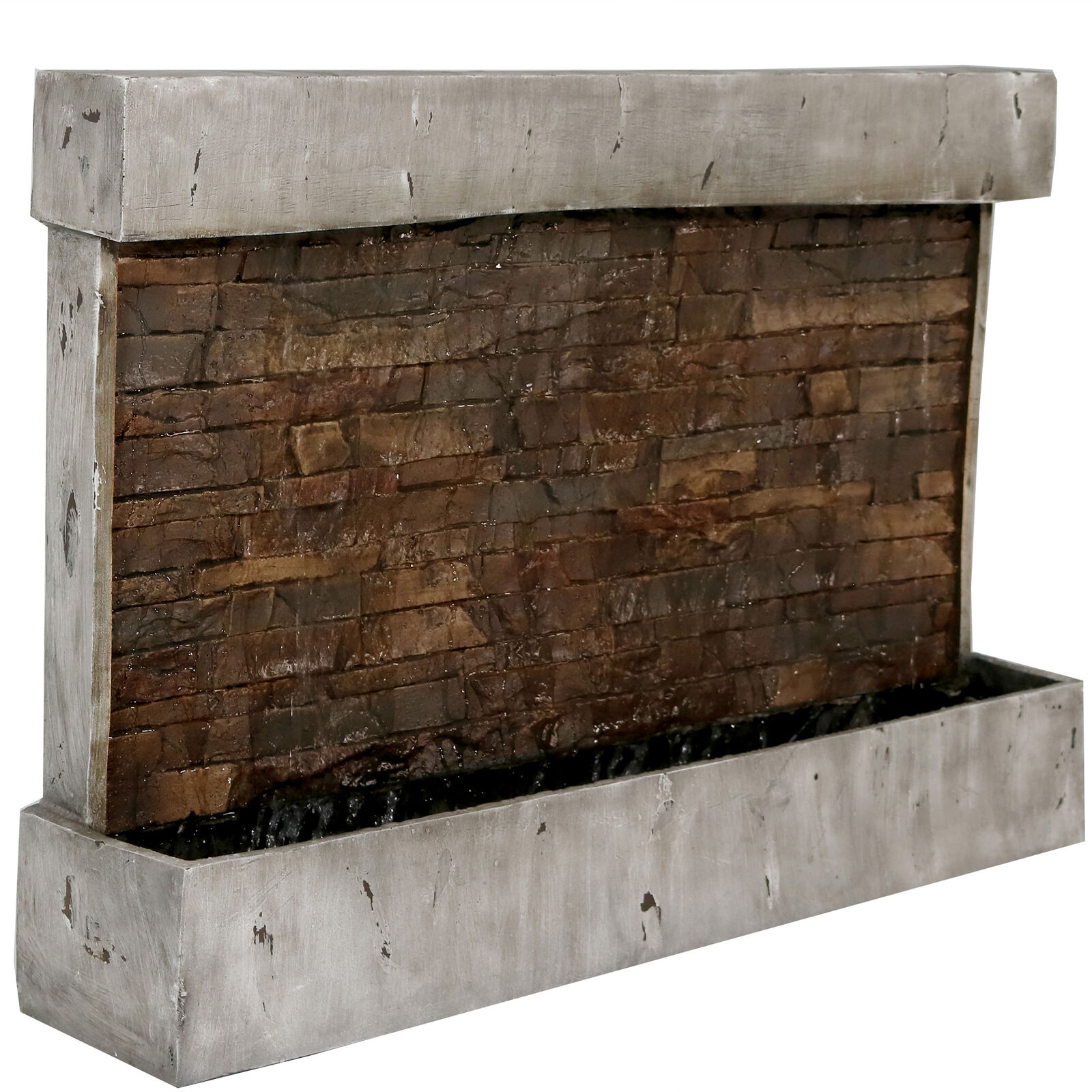 Sunnydaze Ancient Polyresin Wall Water Fountain