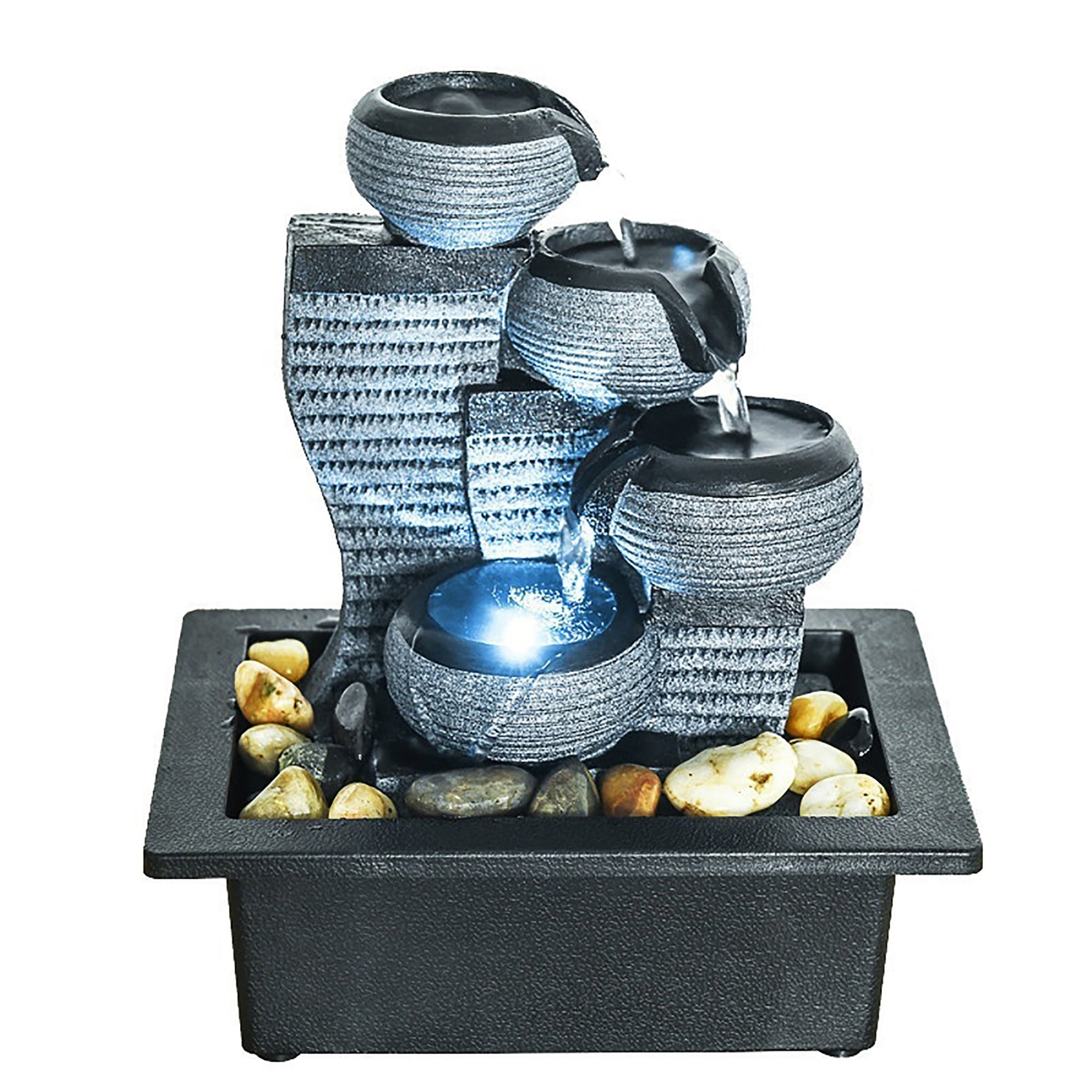 Desktop Zen Water Fountain for Indoor/Outdoor Relaxation