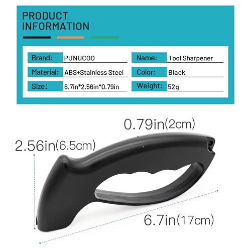 Professional Handheld Sharpener for Ulu Knives & Tools