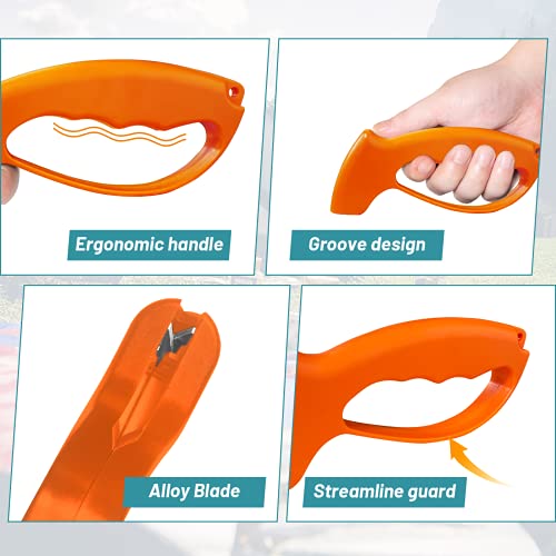 Handheld Ulu Knife & Tool Sharpener, 2 Pack