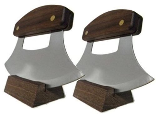 Set of 2 Alaskan Ulu Arctic Knives