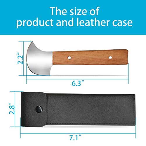 One-Handed Ulu Rocker Knife for Easy Cutting