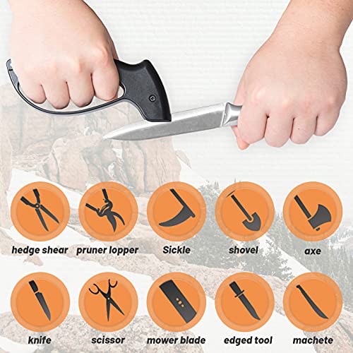 Handheld Sharpening Tool for Ulu Knives & More