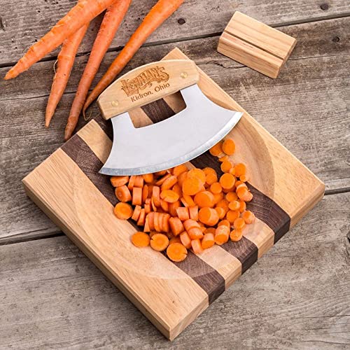 ULU Crescent Rocker Knife with Curved Blade