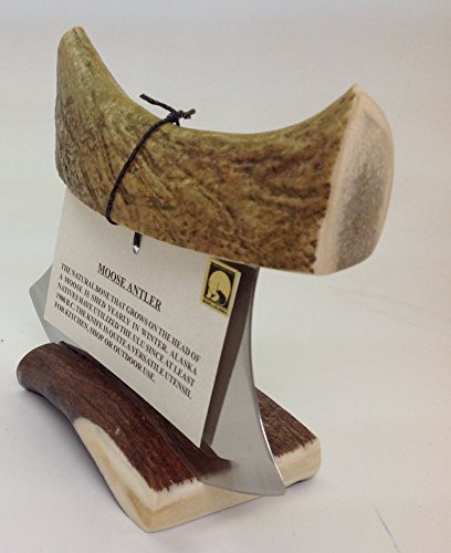 Alaskan Natural Moose Antler Ulu Knife