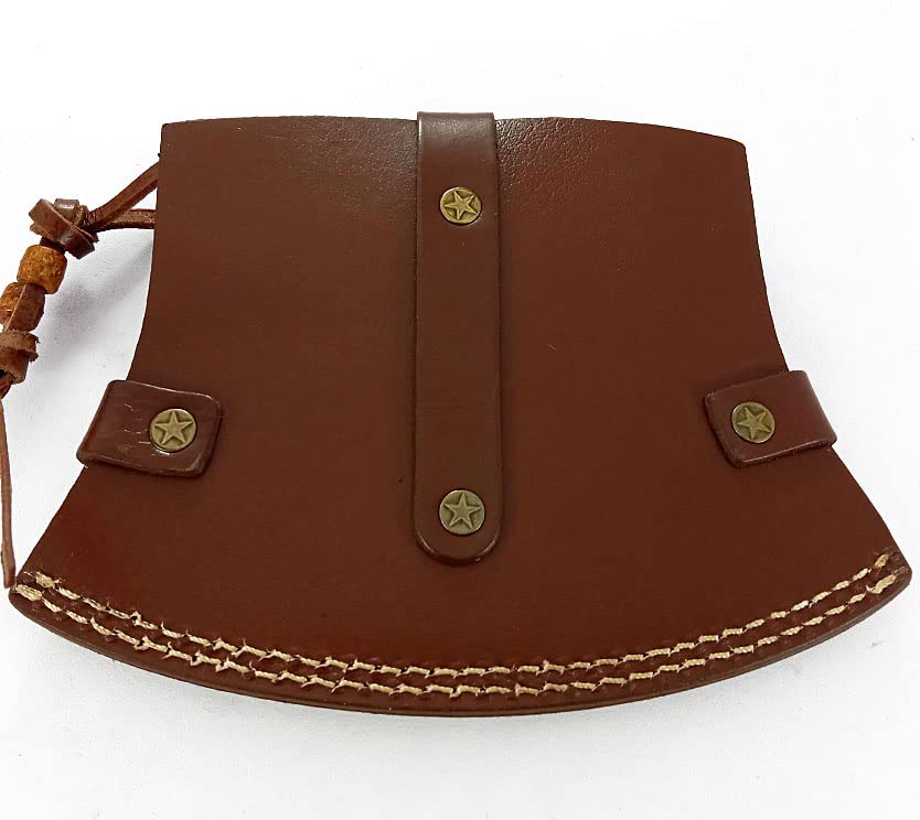 Damascus Steel Alaskan Ulu Knife with Leather Sheath