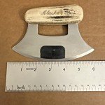 Alaska Marked Ulu Knife with 6" Steel Blade