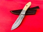 8" Handmade Damascus Steel Nessmuk Knife
