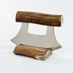 Natural Caribou Antler Ulu Knife - Alaska