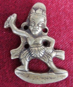 Handmade Tibetan Buddhist Bronze Thokcha Pendant