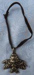 Handmade Tibetan Bronze Garuda Thokcha Pendant