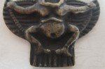 Vintage Tibetan Bronze Garuda Thokcha Pendant