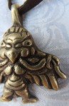 Handmade Tibetan Bronze Garuda Thokcha Pendant
