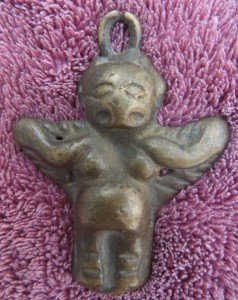 Handmade Bronze Garuda Thokcha Pendant from Nepal