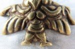 Handmade Tibetan Bronze Garuda Thokcha Pendant