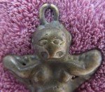 Handmade Bronze Garuda Thokcha Pendant from Nepal