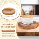 Ulu Knife & Cutting Board Set with Stand