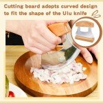 Ulu Knife & Cutting Board Set with Stand