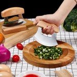 Ulu Knife & Cutting Board Set with Stand