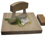 Alaska Ulu Knife and Chopping Bowl Set