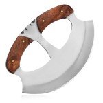 Alaskan Handmade Ulu Knife with Sheath