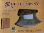 Alaska Ulu Antler Handle with Etched Blade