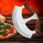 Alaskan Handmade Ulu Knife with Sheath