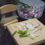 Alaska Ulu Knife and Chopping Bowl Set