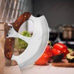 Alaskan Handmade Ulu Knife with Sheath