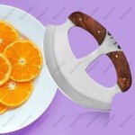 Alaskan Handmade Ulu Knife with Sheath