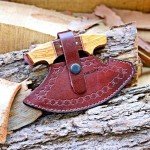 Ulu Knife Alaska Pizza Cutter with Damascus Steel