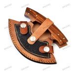 Damascus Ulu Knife - 5.75" Multi-Purpose Tool