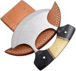 Wild Turkey Alaskan Ulu Knife with Bone Handle