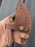 Alaskan Ulu Knife with Carbon Steel and Sheath