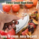 TIVOLI Handmade 5-Inch Ulu Knife with Sheath