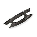 Hercules Custom Hand Forged Damascus Ulu Knife
