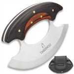 Timber Wolf Ulu Knife with Sheath – 3.75