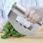 Ulu Knife Mezzaluna Salad Chopper Set