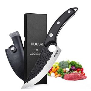 Hand Forged Ulu Knife for Meat Cutting