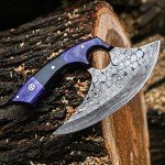 6-Inch Ulu Knife for Rocking, Mincing & Slicing