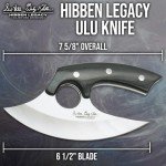 Hibben Legacy Ulu Knife with Pakkawood Handle