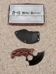 Ridge Runner Modified Ulu Knife with Sheath