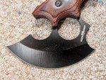 Ridge Runner Modified Ulu Knife with Sheath